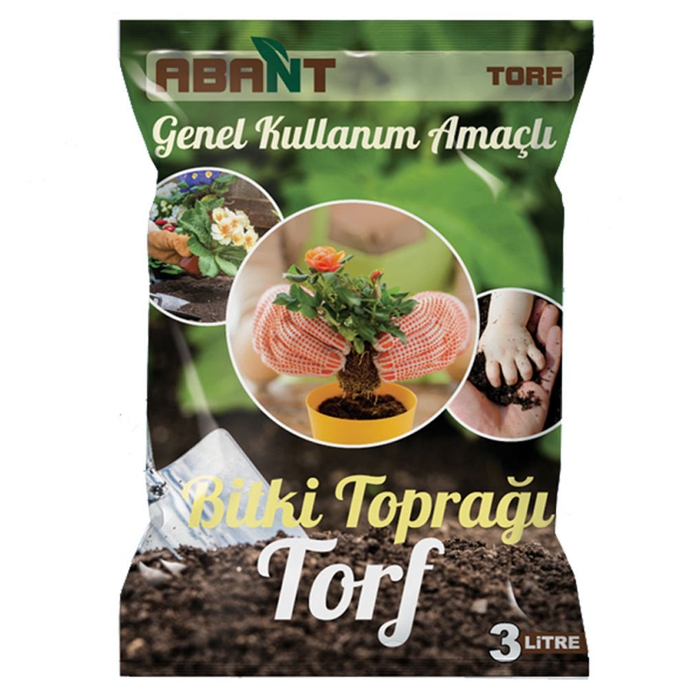 ABANT TORF Çiçek Fide Fidan Toprağı3 lt