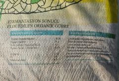 Ecofarm Mineral Katkılı Pelet Organik Gübre 25 Kg