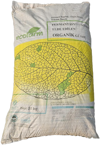Ecofarm Mineral Katkılı Pelet Organik Gübre 25 Kg