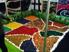 Renkli Ağaç Yongası Kırmızı Renkli