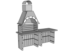 Beton Barbekü Mangal Masalı (Barbeking Masalı)