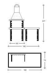 Beton Barbekü Mangal Masalı (Barbeking Masalı)