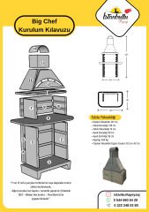 Beton Barbekü Mangal (Big Cheff BBQ)
