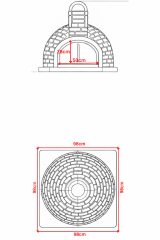 Tezgah Üstü Taş Fırın (100'lük)