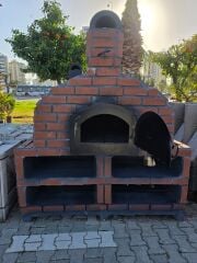 2'li Raflı Taş Fırın (Double)