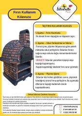 Taş Tünel Kuzine 90'lık Fırın