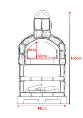Taş Tünel Kuzine 90'lık Fırın