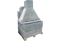 Beton Barbekü Mangal Raflı (Vega Mangal)