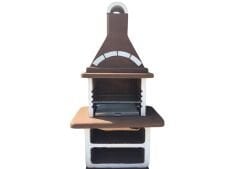 Beton Barbekü Mangal Raflı (Vega Mangal)