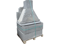 Beton Barbekü Mangal Masalı Raflı (Vega Masalı Mangal)