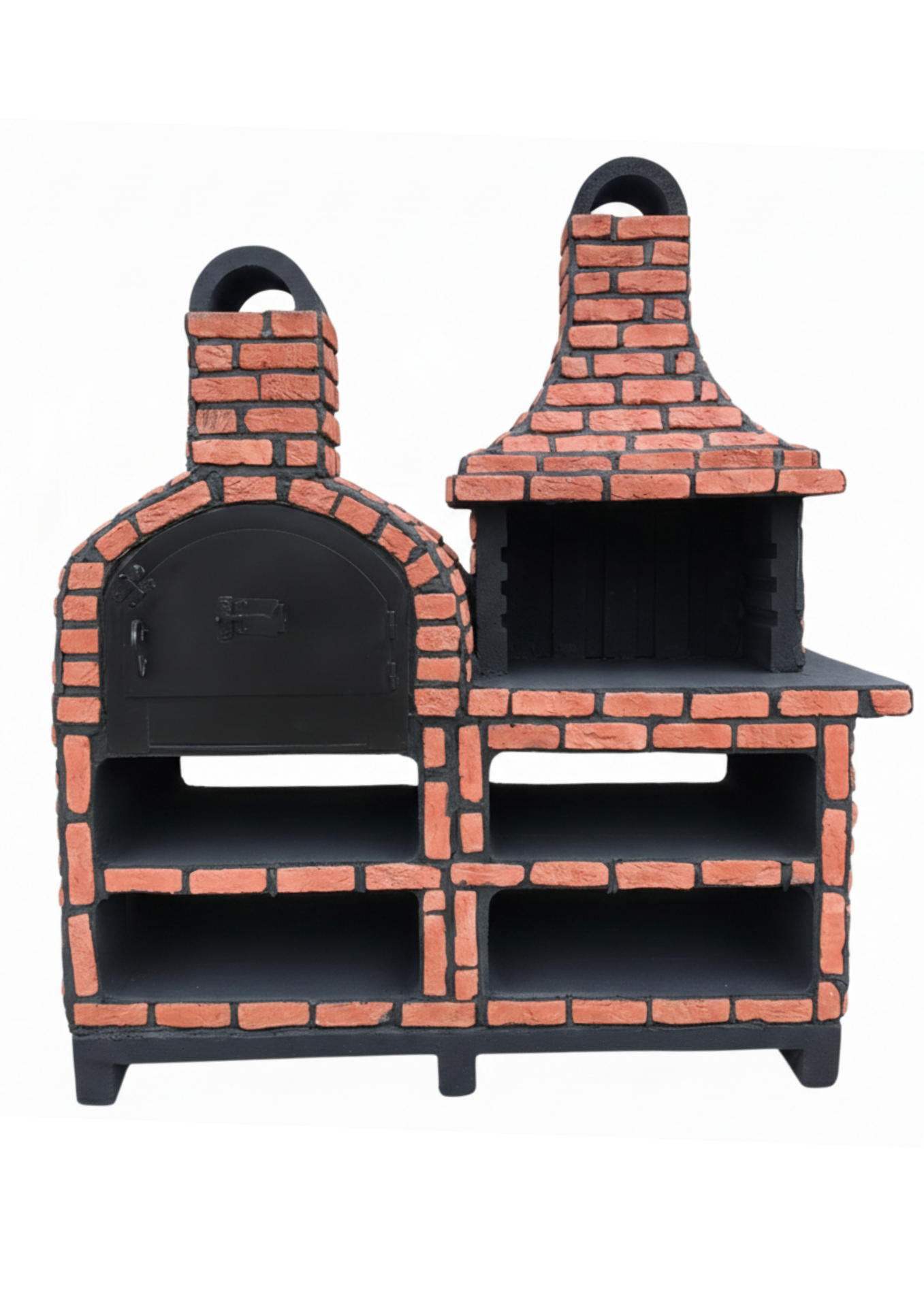 Beton Barbekü Fırın (Vega Mix İkili Set)